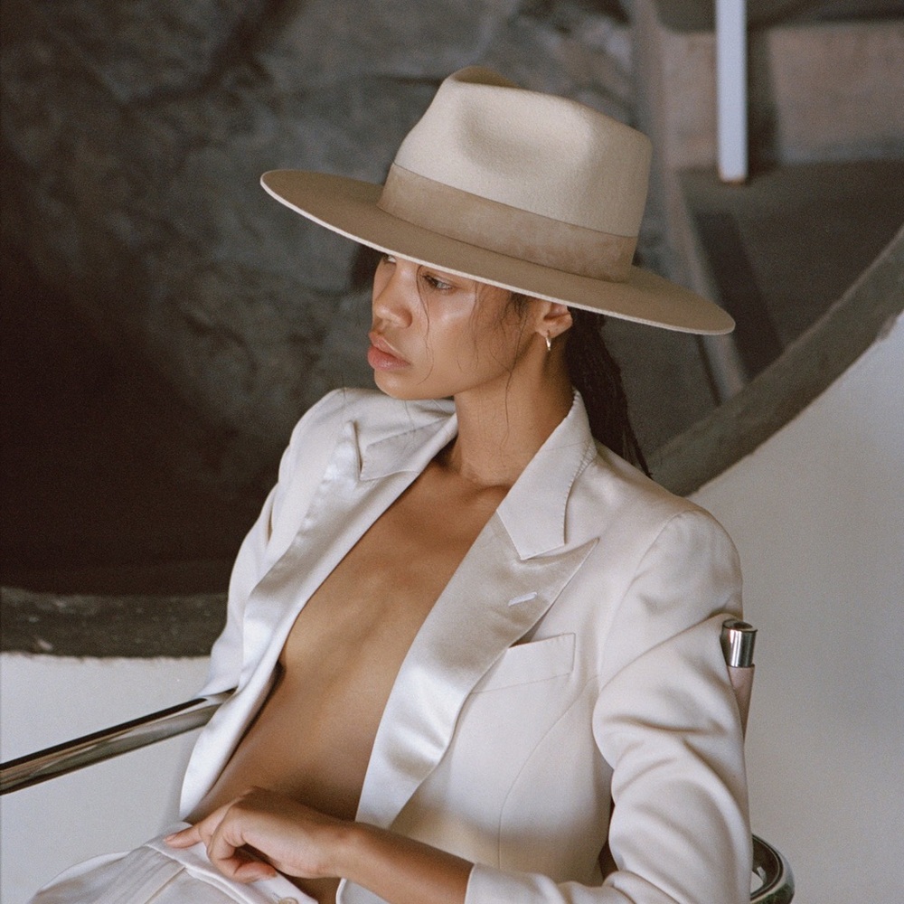 Lack of Color Mirage Hat - Ivory (M) (57cm)